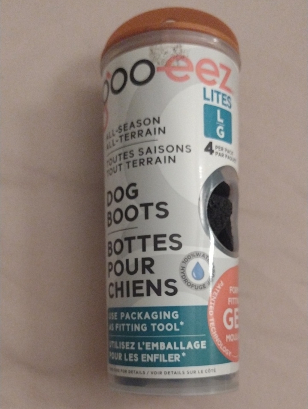 Gooeez Lites Size Large Dog Boots